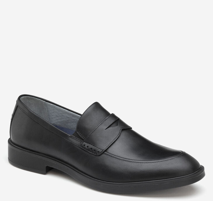 Johnston & Murphy XC4® Maddox Penny Loafers Herr - Svarta Finskor [TI0952768]